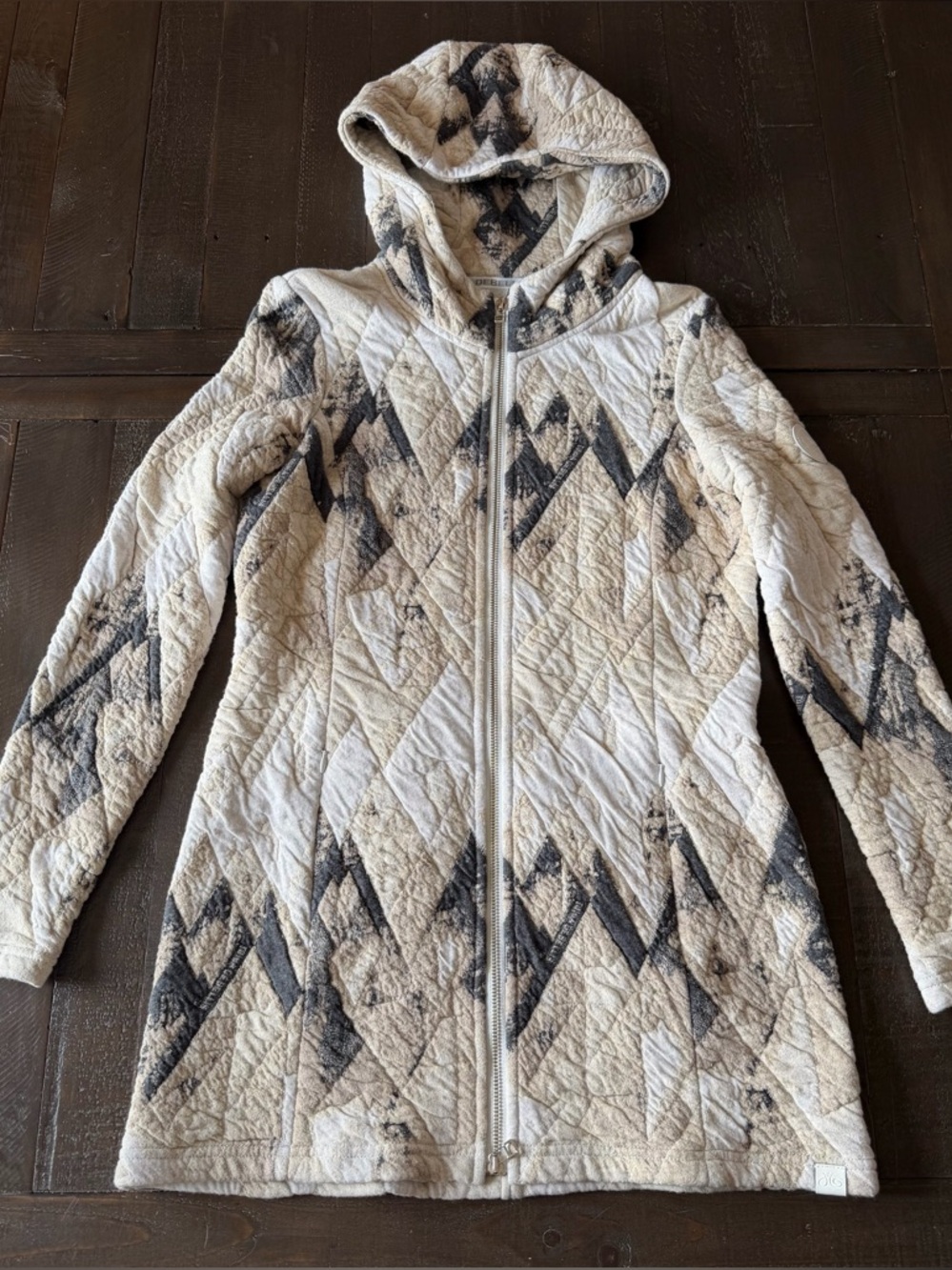 Tonia Debellis Women’s M Textured Zip Up Denver Jacket Canada Rare